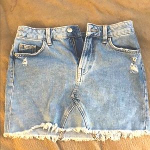 Jean skirt